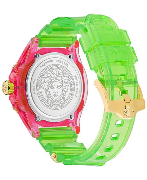 orologio in silicone versace|Versace Watches .